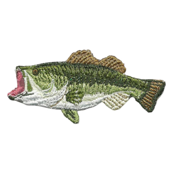 Die-Cut Bass Patch - Full Color.