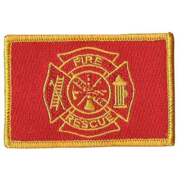 Fire Rescue Patch - Full Color.