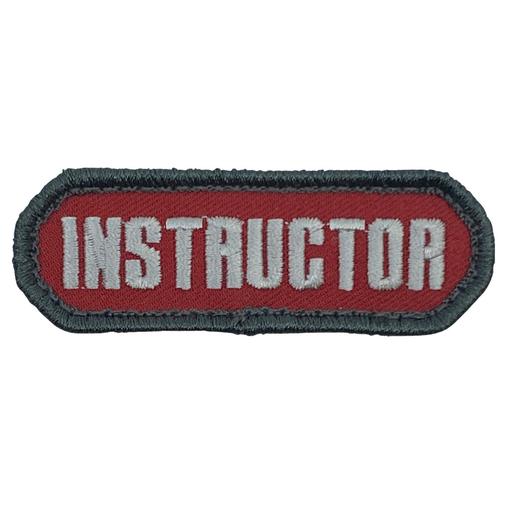 Instructor Patch - Red.