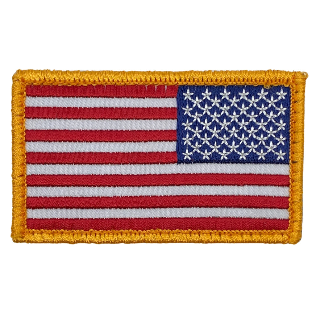 US Flag Reversed Patch - Full Color.