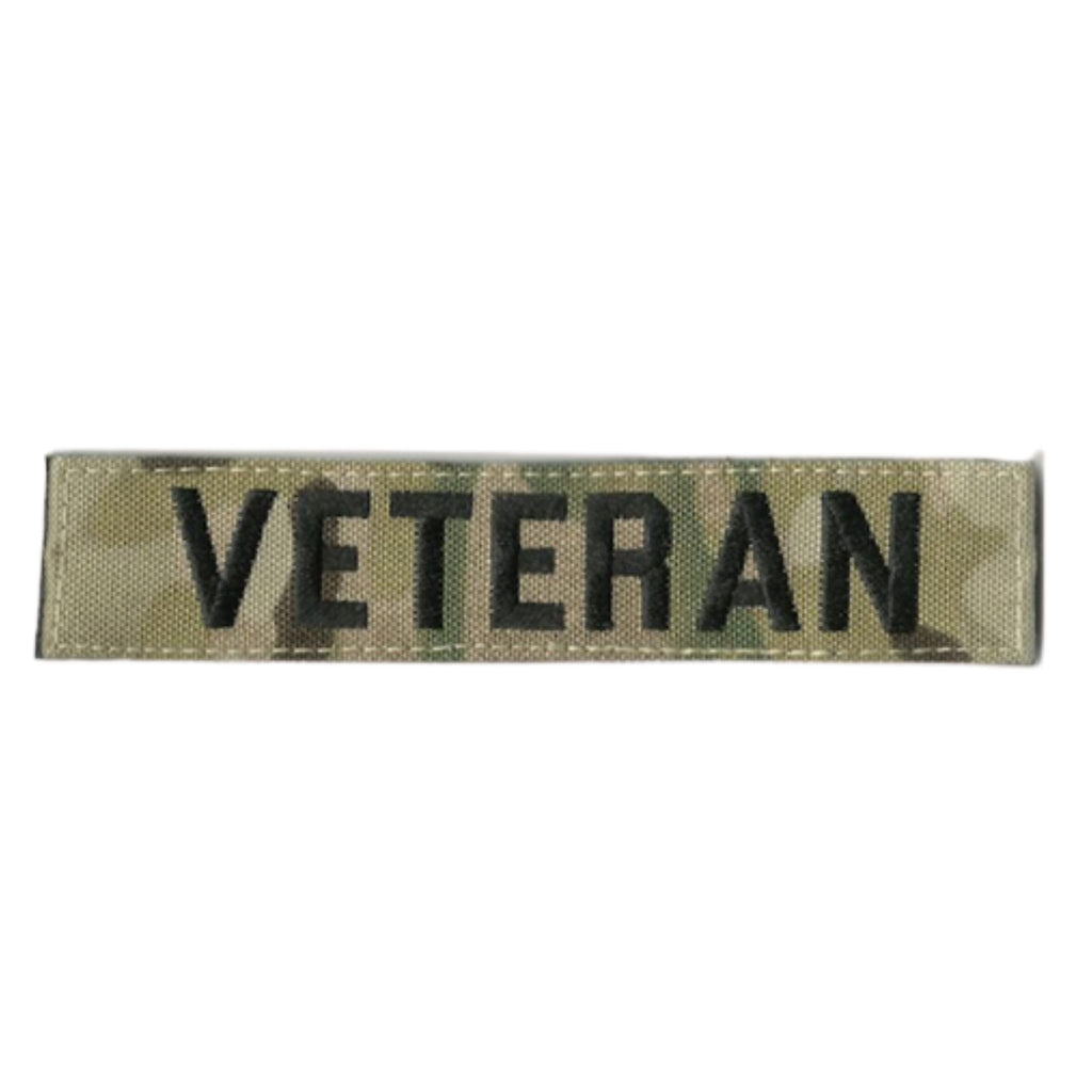 Veteran Name Tape Patch - MultiCam.