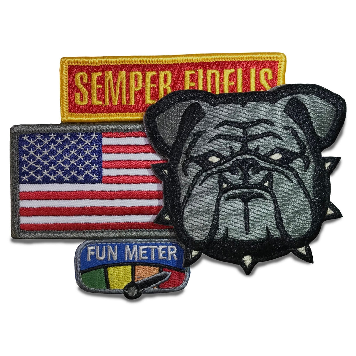 Military Tactical 'Mexico Flag  Reflective' Embroidered Velcro Patch —  Little Patch Co