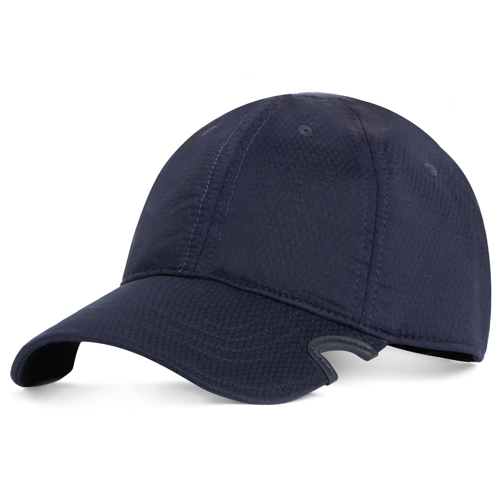Notch Classic Adjustable Athlete Navy Blue Blank hat with notches for your sunglasses