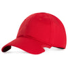 Notch Classic Adjustable Athlete Red Blank  What are those notches for?  Our patented notches on the visor eliminate the interference between your hat & sunglasses, providing the most secure, comfortable fit possible.