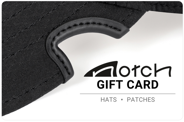 Notch digital gift card for premium hats and patches