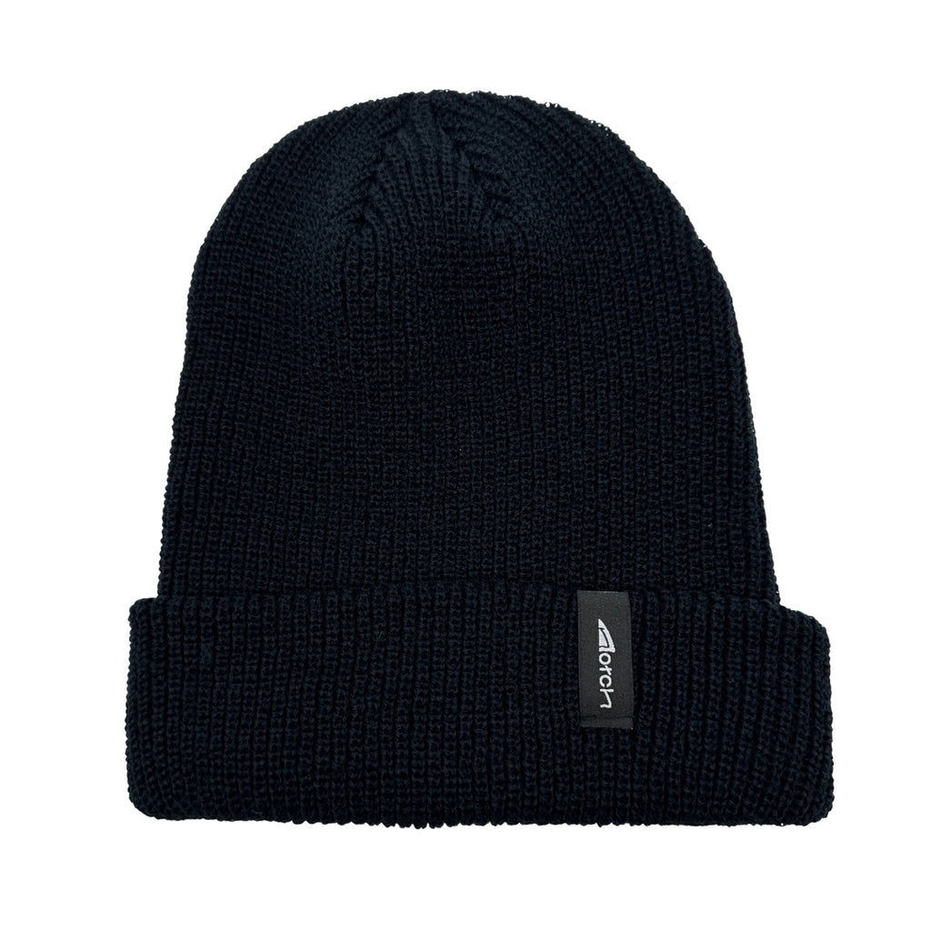 Black Beanie: Warm Stylish Knit Hat
