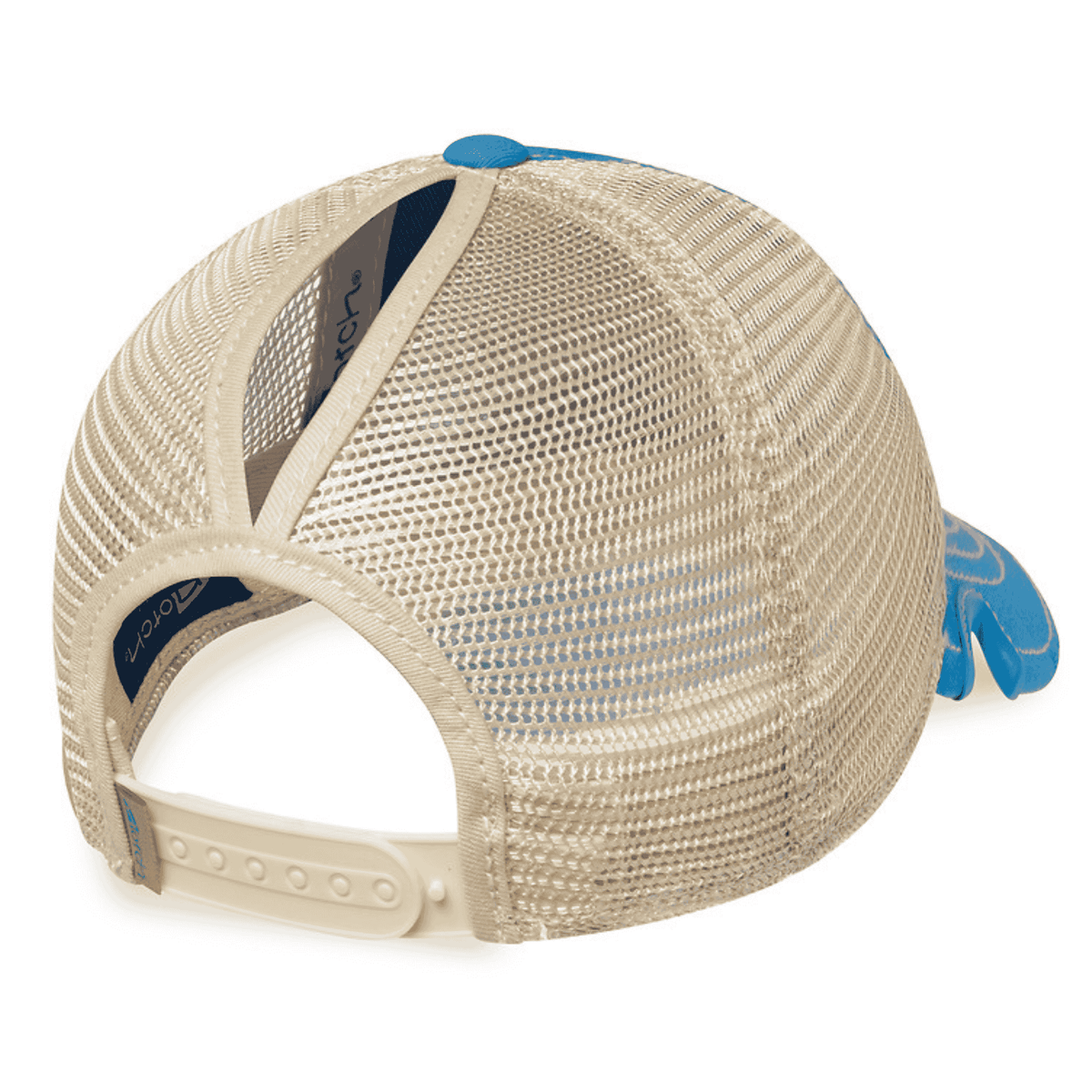 Distressed Blue Trucker Ponytail Hat for Sunglasses | Notch