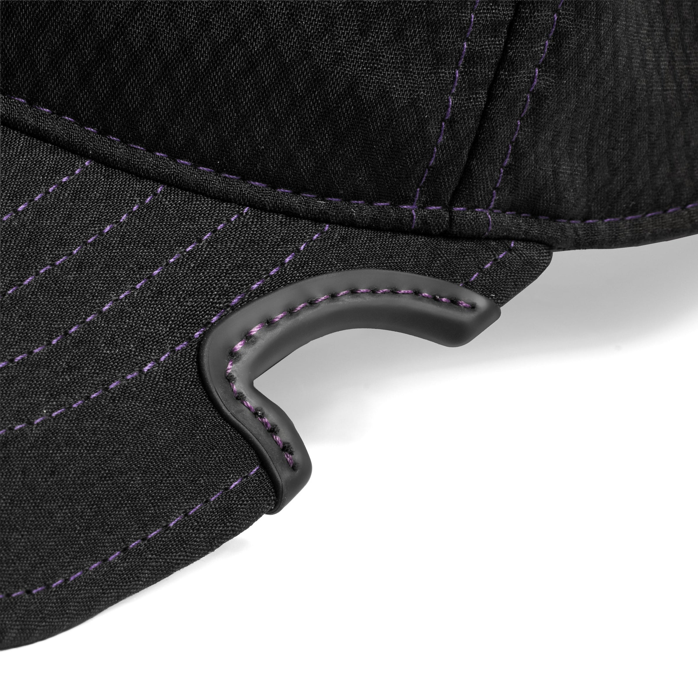 Notch Caps Notch Black Purple Athlete Operator Cap | Performance Hat with Notch ...