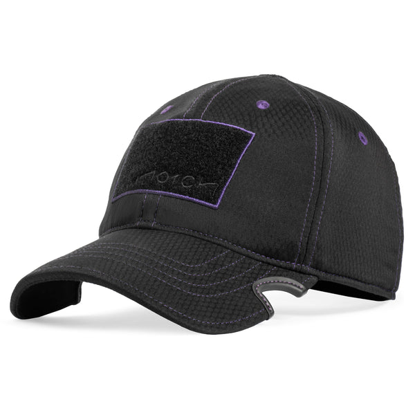 notch gear cap Classic Adjustable Athlete Operator Black/Purple Prospekt 2023 Combining lightweight Athlete Performance Farbe:Citrus Beat. Just started hitokiri 2