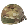 Back view of Notch Flexfit MultiCam Blank cap showing 1x5 inch hook and loop name tape panel