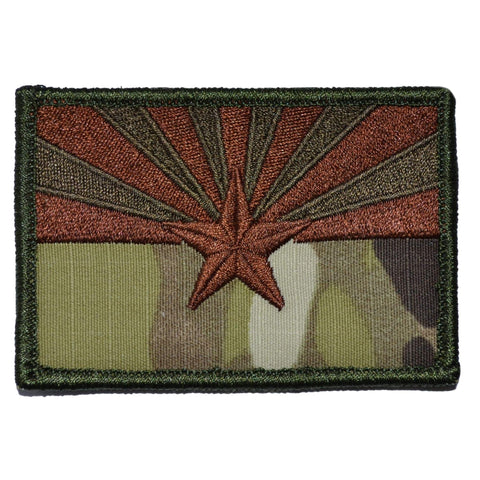 Arizona Flag Patch - MultiCam Camo.