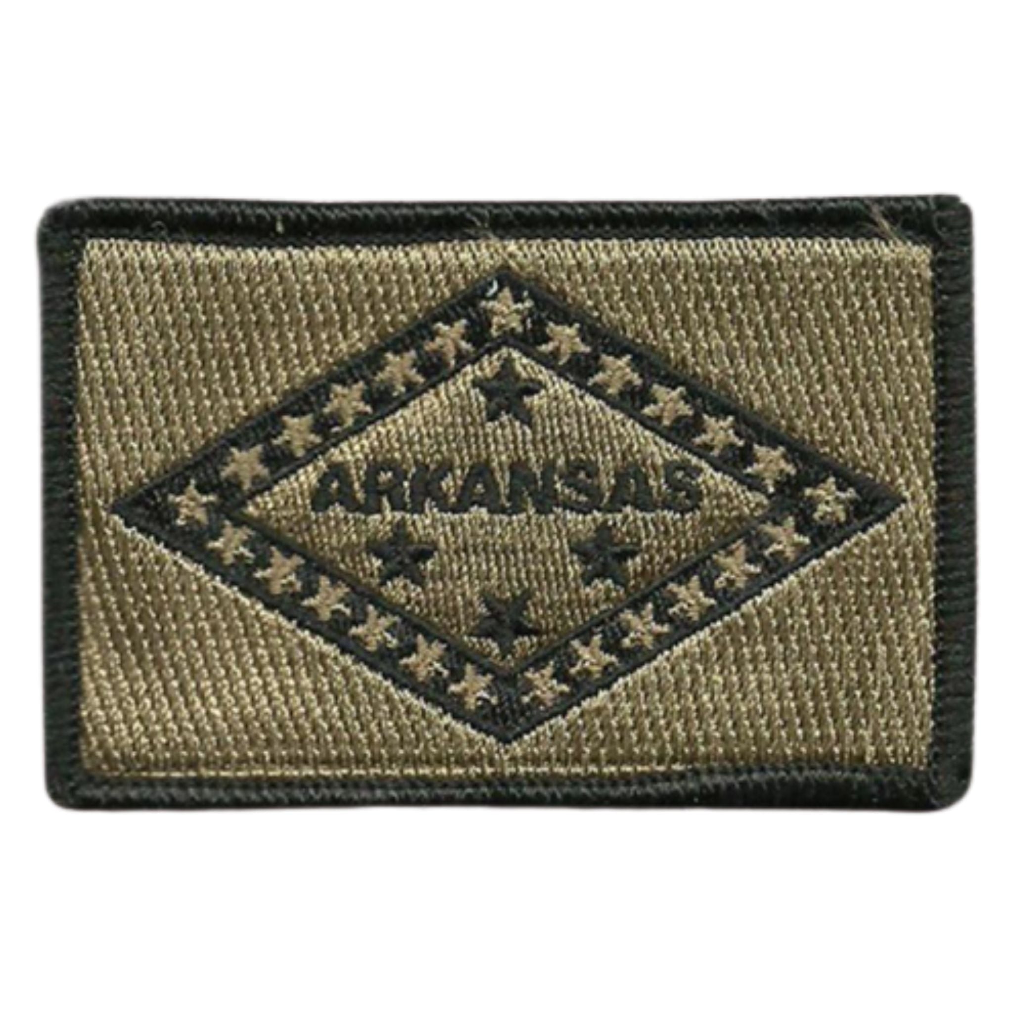 T91 - Tactical Patch - USA Flag - Subdued Coyote