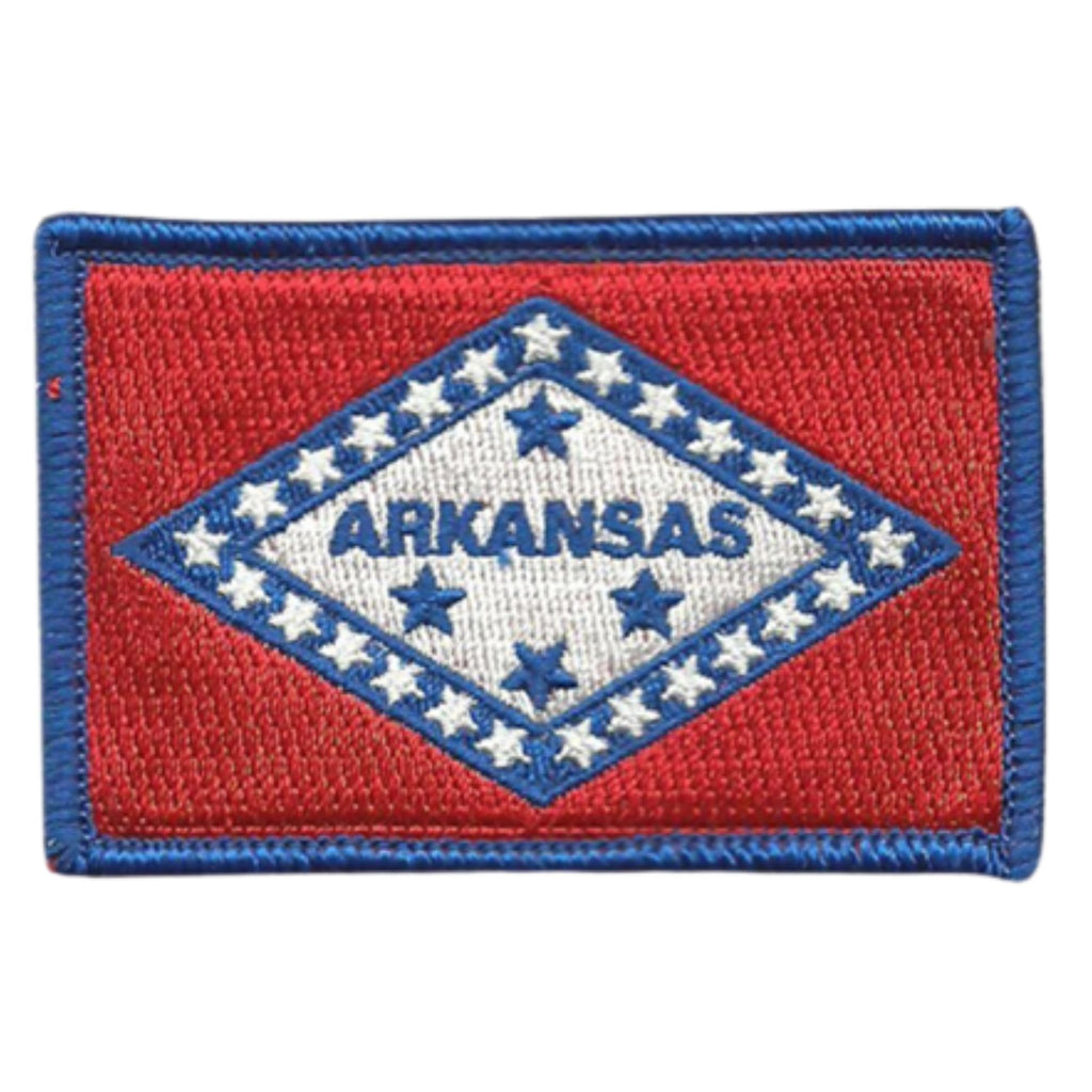 Arkansas Flag Patch - Full Color.