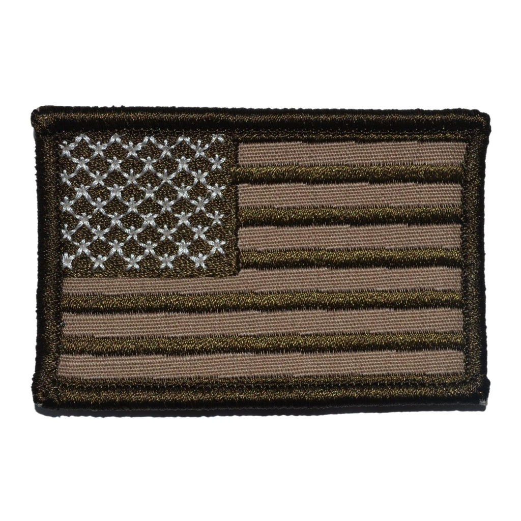 US Flag Patch - Coyote Brown.