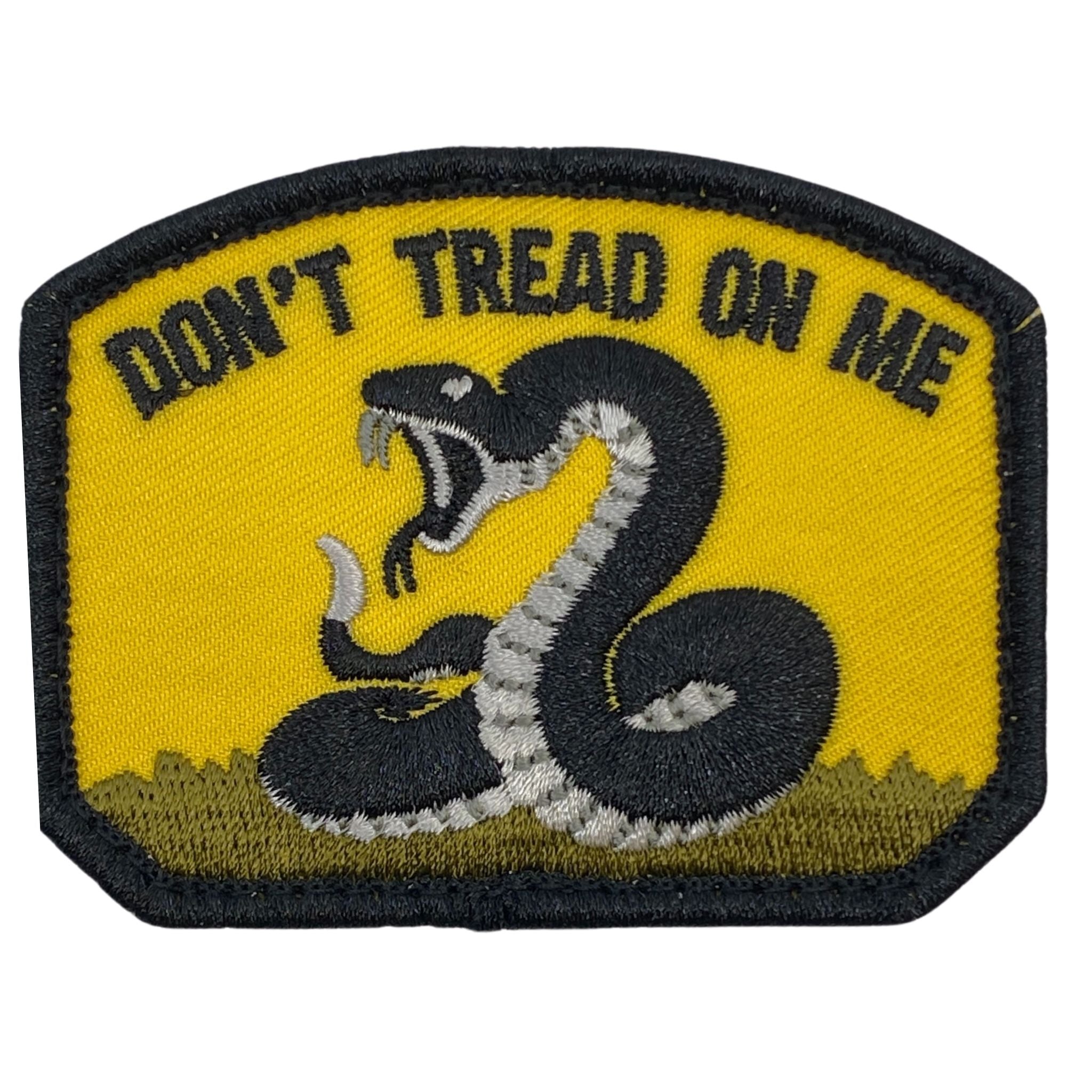 Red Serpent PVC patch