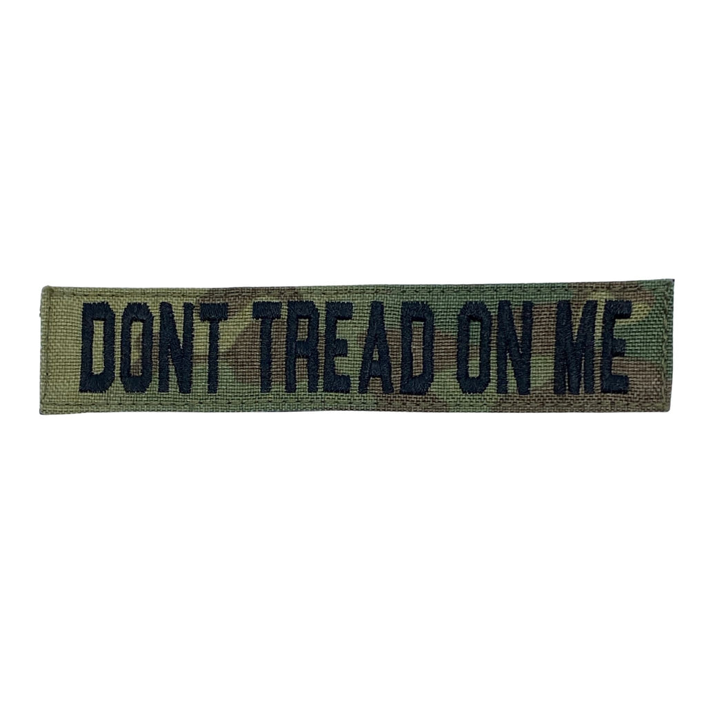 Dont Tread On Me Name Tape Patch - MultiCam.