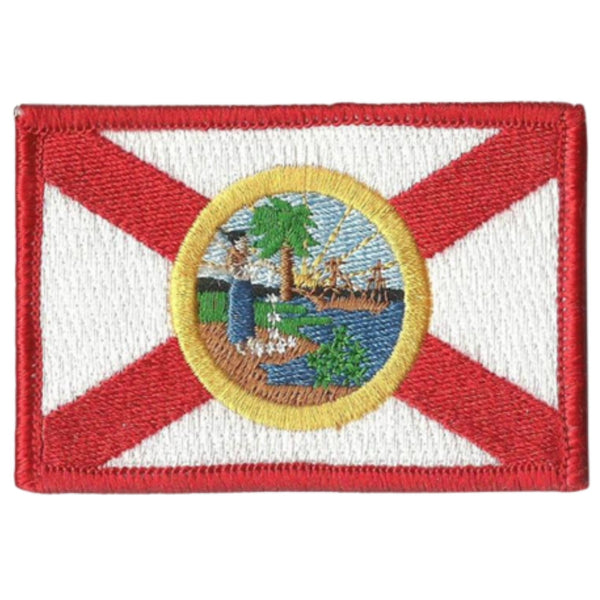 North Carolina State Flag - 2x3 Patch, Full Color