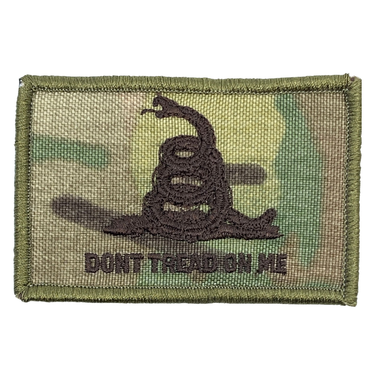 Don't Tread on Me Patch Black