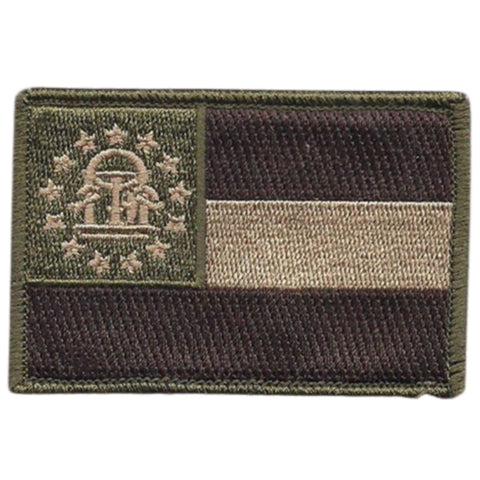 Georgia Flag Patch -  Multitan.