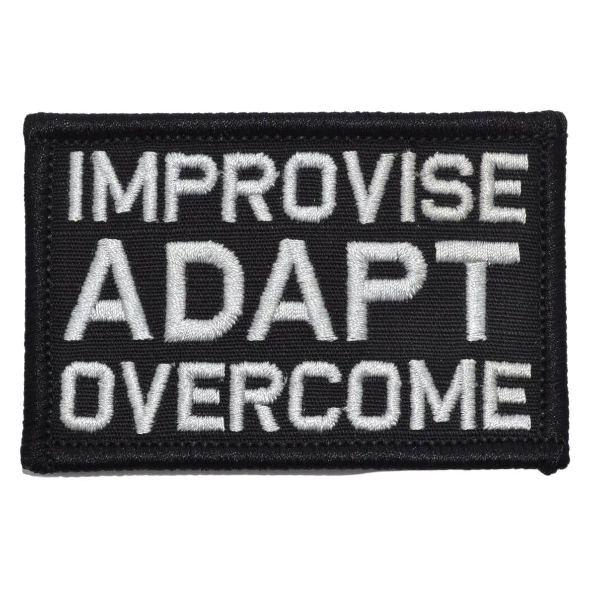 Improvise Adapt Overcome Patch | Black Hook & Loop Morale Patch