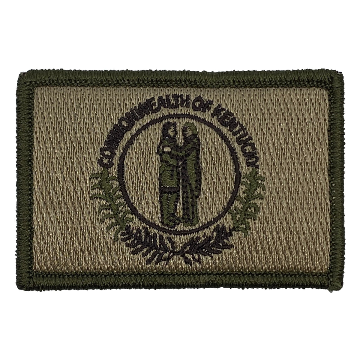 Kentucky Flag Patch Multitan Notch