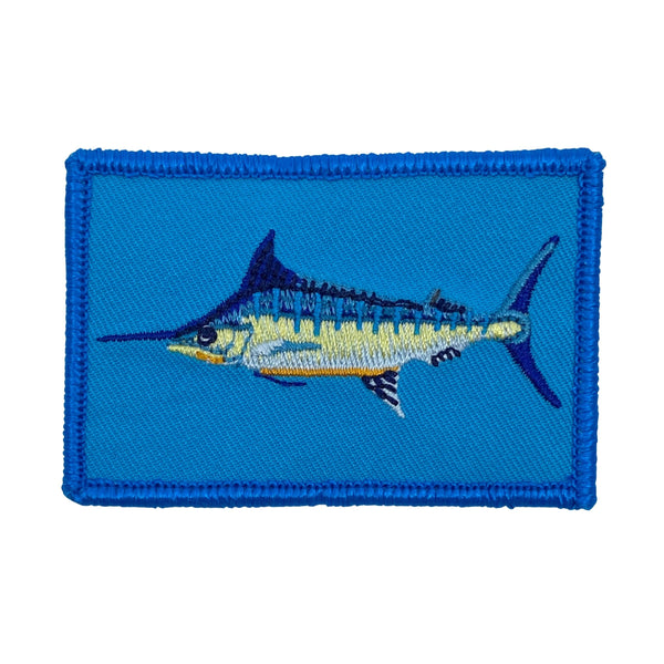 Marlin Fishing Patch - Full Color