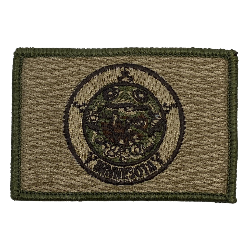 Minnesota Embroidered Tactical State Patch - Color: Multitan  with the Highest stitch count embroidery and Velcro® brand backing, Made in the USA,  size 2 inch by x 3 inchf
