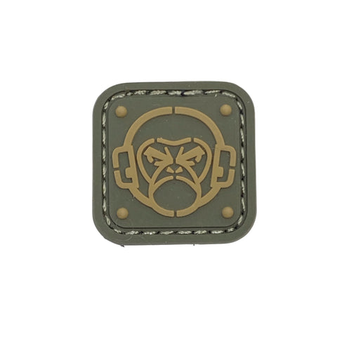 Monkey Stencil 1 Inch PVC Patch - Multicam