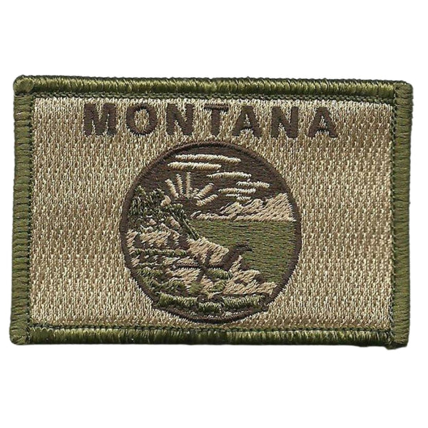 Montana Flag Patch - Multitan.