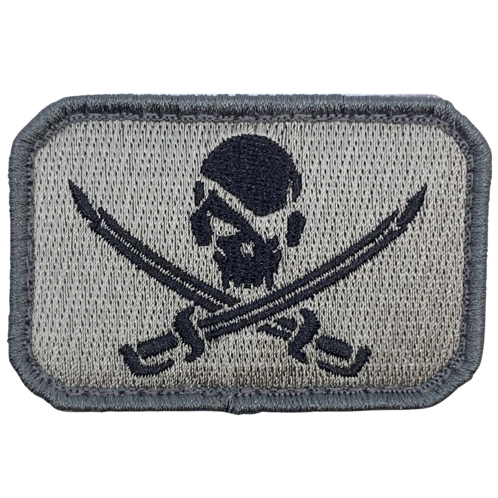 Pirate Skull Flag Patch - ACU-Dark.