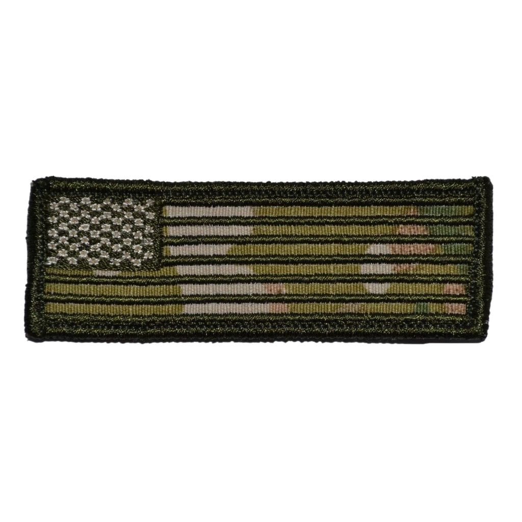 US Flag Patch 1x3 - MultiCam Camo.