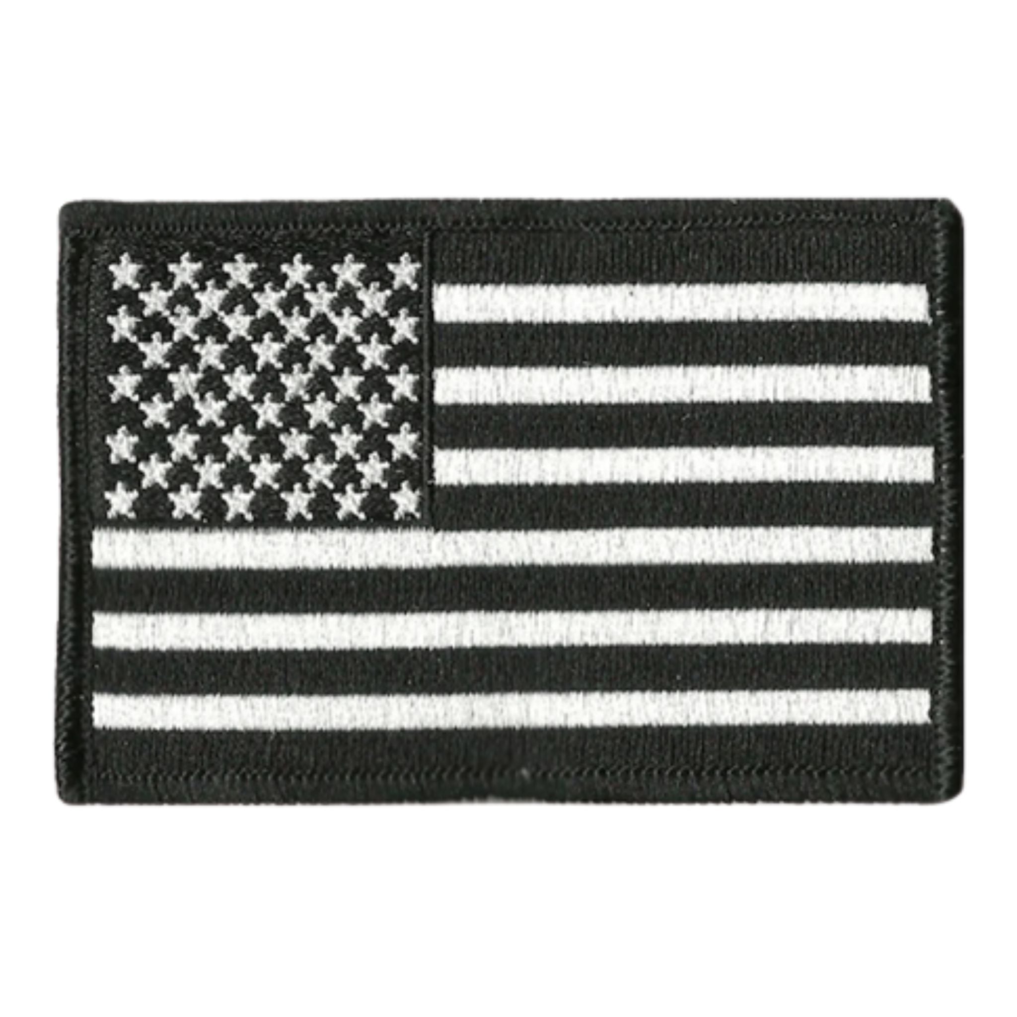 black and white american flag png