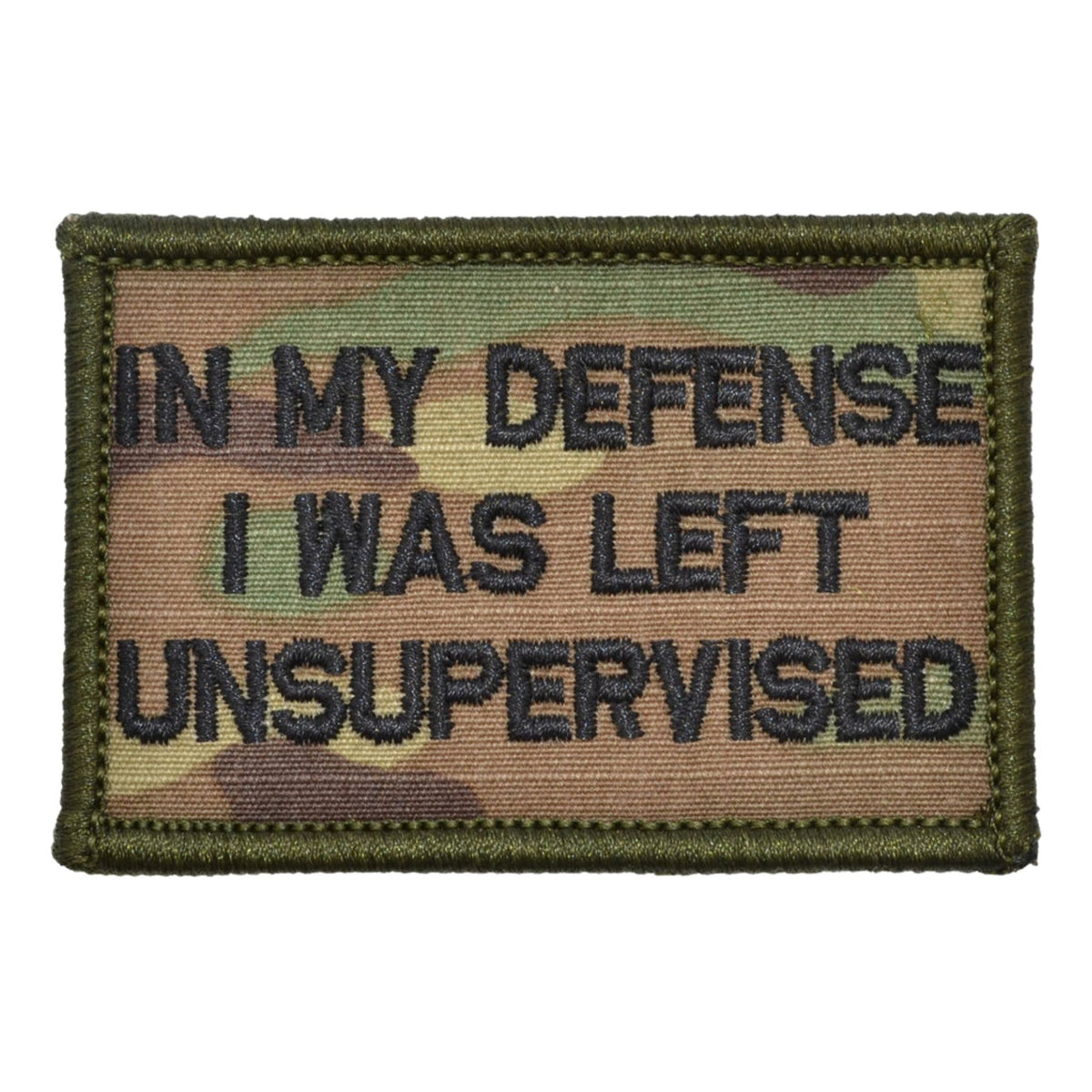 Defender Flag Patch with ADHESIVE Backing // #SAYiWONT say i wont