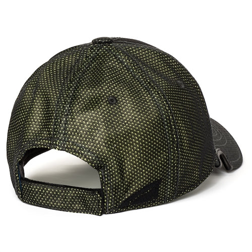Back view of Notch Classic Adjustable Neon cap highlighting hook-and-loop adjustment strap and low-profile fit